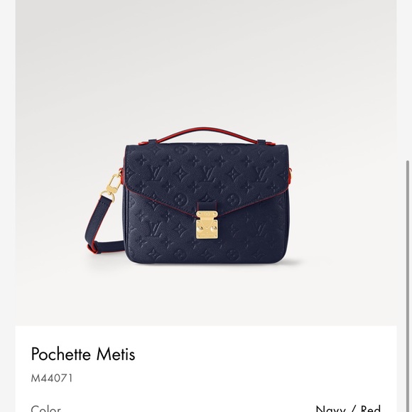 SOLD Louis Vuitton Ponchette Metís - Picture 2 of 8